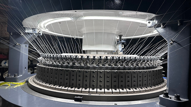 Three Thread Fleece Circular Knitting Machine